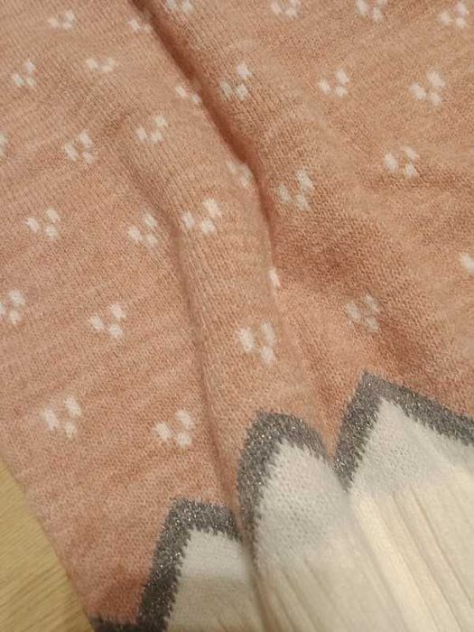 Rochie jacquard tricotată