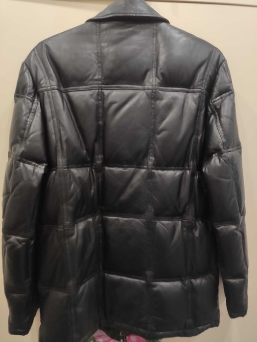 Куртка зимняя кожаная