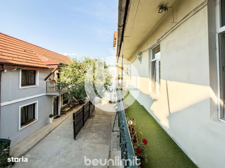Apartament ultracentral | 2 camere | balcon 20 Mp | Pod pe toata supra
