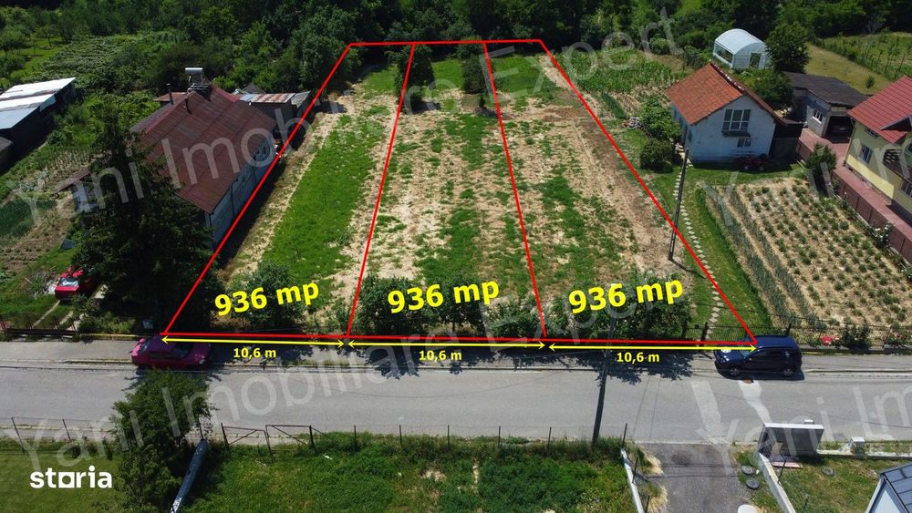 Teren de vânzare în Curtea de Argeș, cartier Marina ( 936 mp )