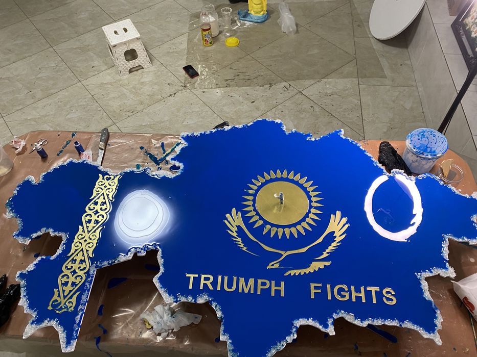 Резинарт|Часы|картины|мастер класс