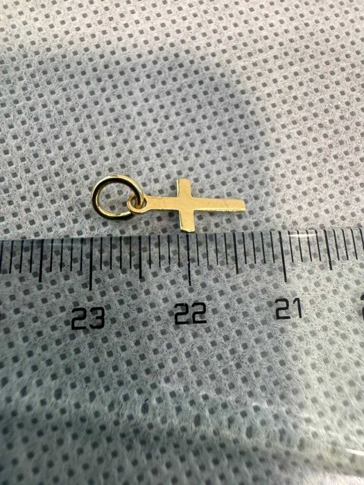 (Ag41) Pandantiv aur 14K B6060.3 - Certificat de garanție!