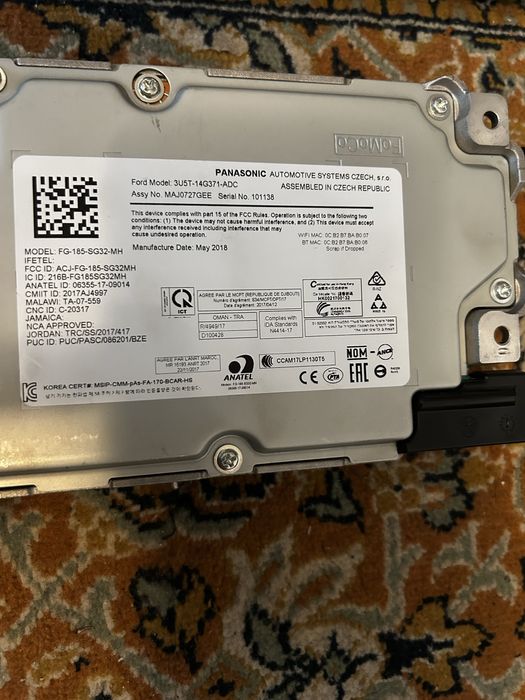 Kit conversie Sync 2.5 la Sync 3