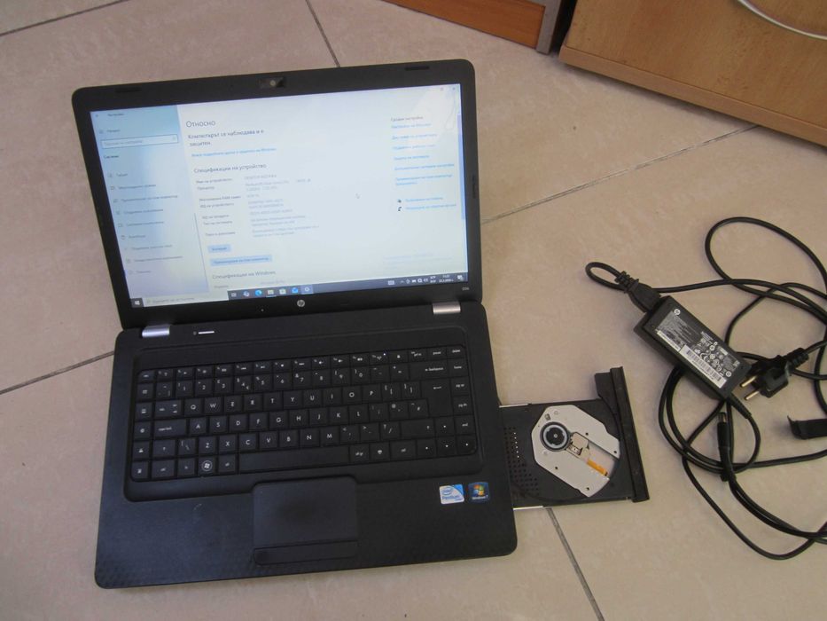 Лаптоп HP G56 4GB RAM 500GB HDD 2.30GHz