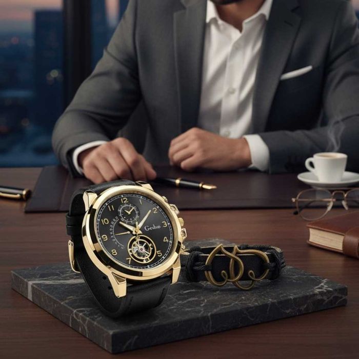 Подаръчни комплекти с часовник и гривна