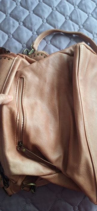 Дамска чанта с две дръжки къса и дълга