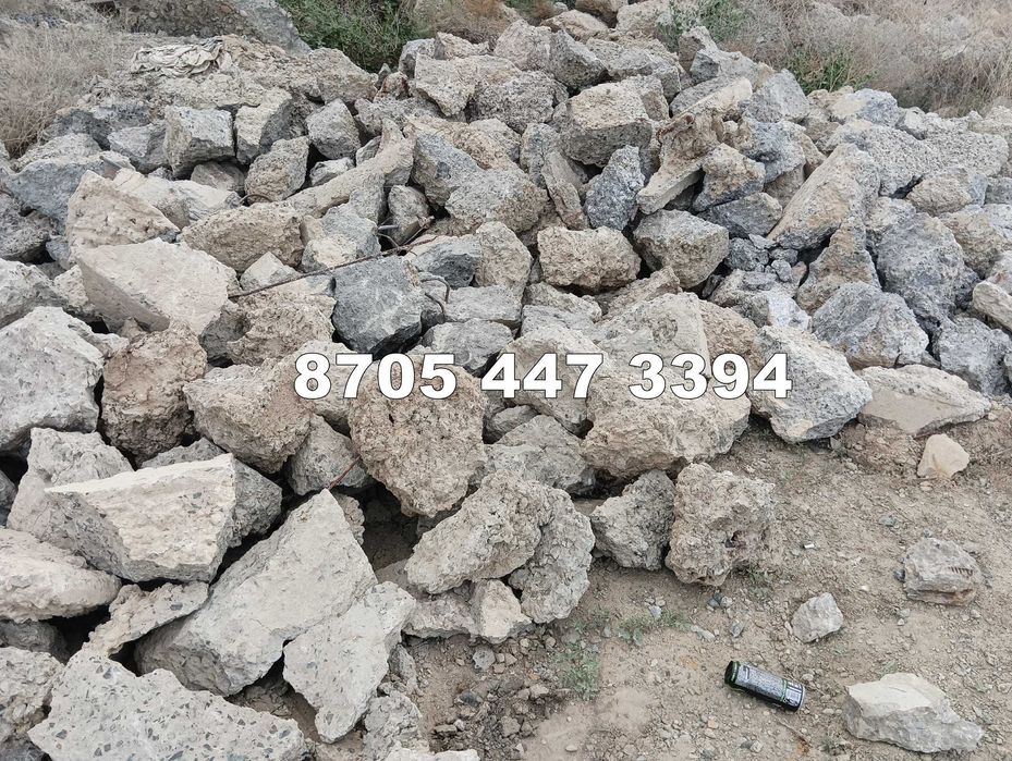 Для фундамента бетонные отходы готовые