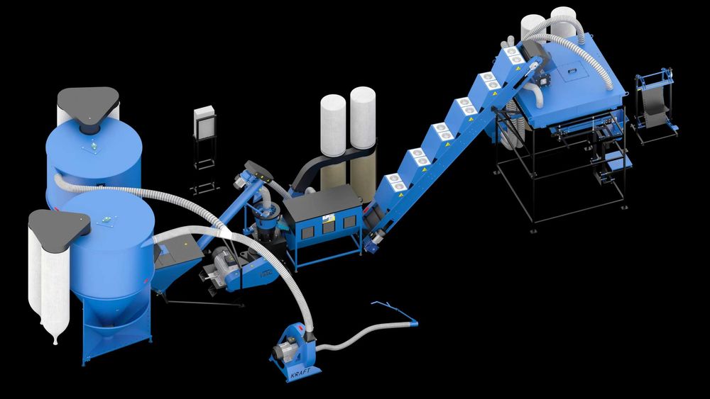 Mini fabrică completă pentru producția de furaje granulate – productivitate 1400 kg/oră