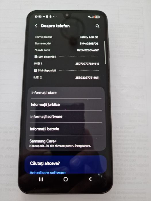 Samsung a26 5g,128 GB,black