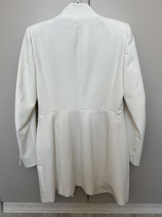 Пролетно сако/ палто в бял цвят