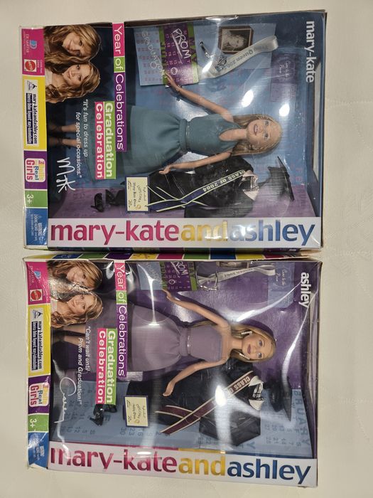 Куклы барби Mary Kate and Ashley Olsen /выпускной / 2003 года/ винтаж