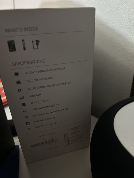 Nvidia Shield TV Pro 4K HDR - Model 2019 - Stare impecabilă (Full Box)