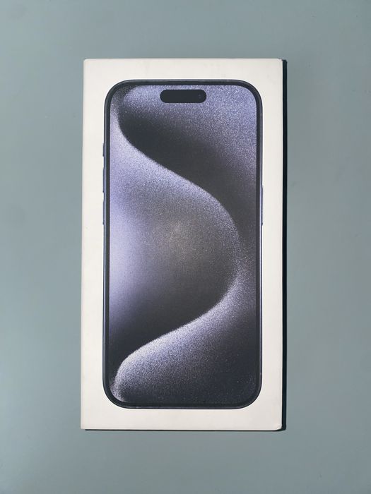 iPhone 15 pro, Blue Titanium