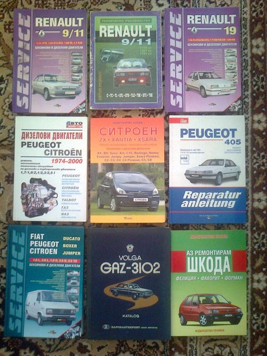 каталог справочник книги техническа литература ретро