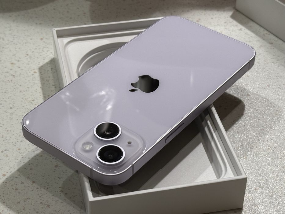 iPhone 14 256GB Purple – Перфектен, 100% Батерия!
