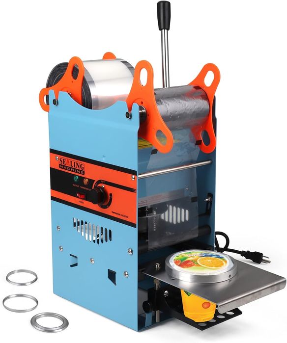 Аппарат для запайки стаканов.  Stakan qadoqlash aparati. Cup sealer.