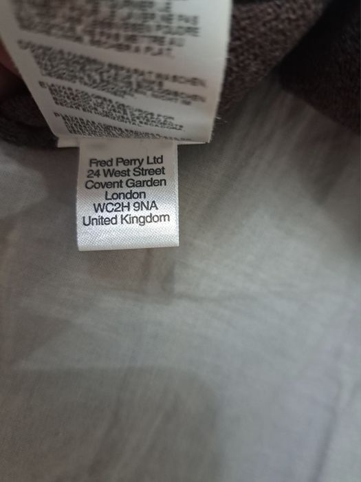 Fred Perry-Ориг.пуловер Мерино!