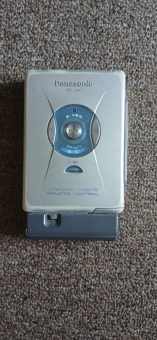 Panasonic RQ-SX47 Walkman player (To'liq to'plam:Pult + Batareya bloki