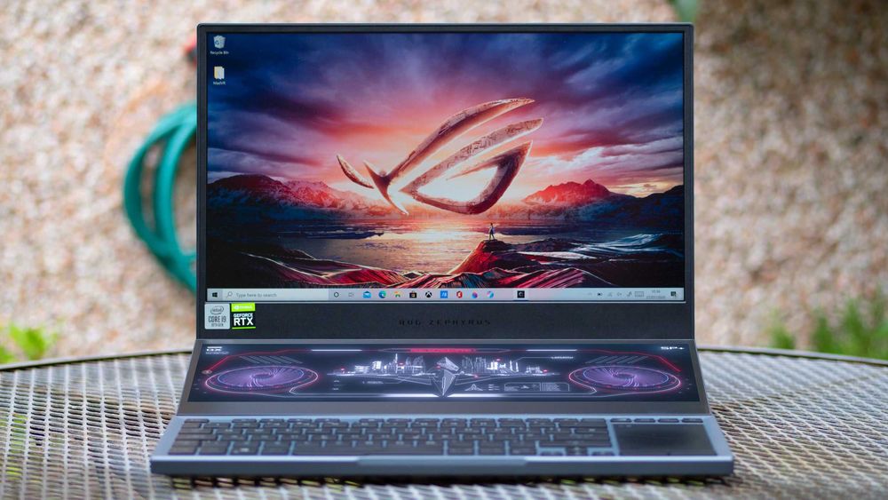 Ultra GAMING Asus Zephyrus DUO Intel Core i9 32GB SSD 1TB Touch 4K