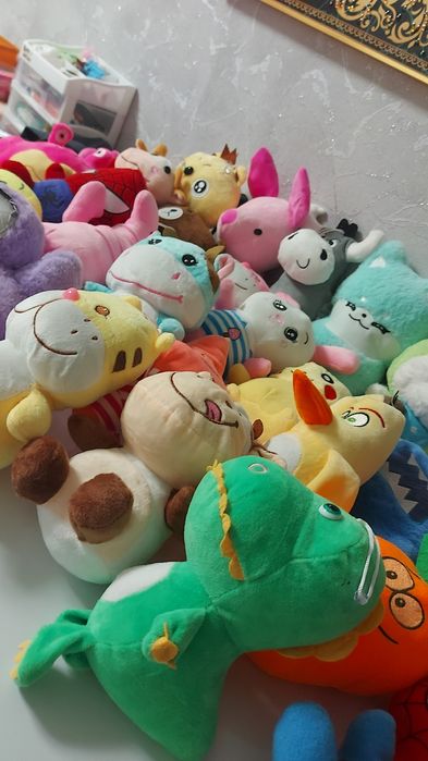 Продам новые мягкие  игрушки