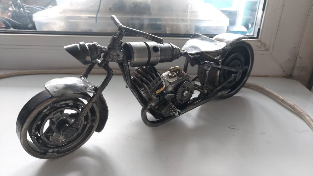 Мотоцикл , ручная работа
