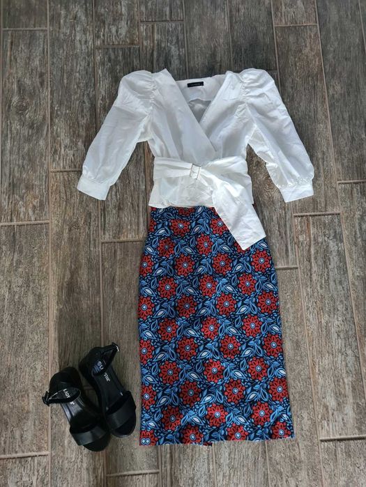 Fusta midi de ocazie / office mărimea S/M