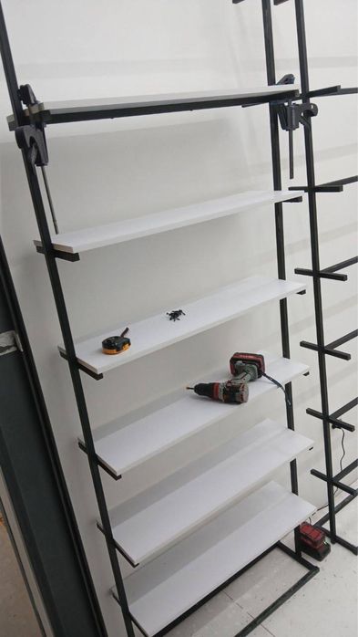 Loft Книжный стилаж 260*90 см