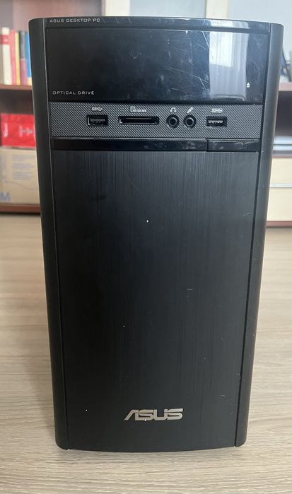Carcasă PC ASUS Micro-ATX + DVD-RW + Card Reader integrat