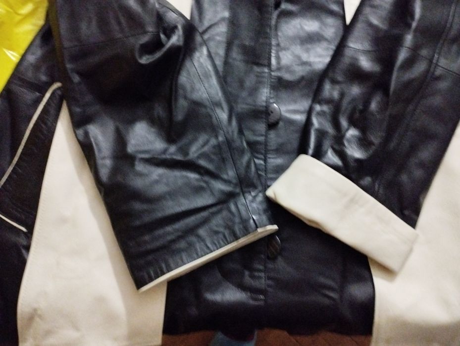 Кожено манто, ново, естествена кожа