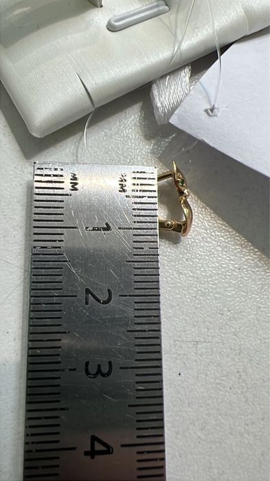 Золотые детские серьги