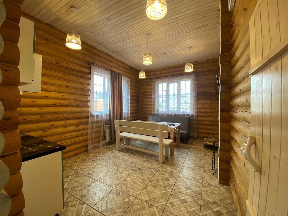 Сруб с прорубью [ Баня на дровах ]