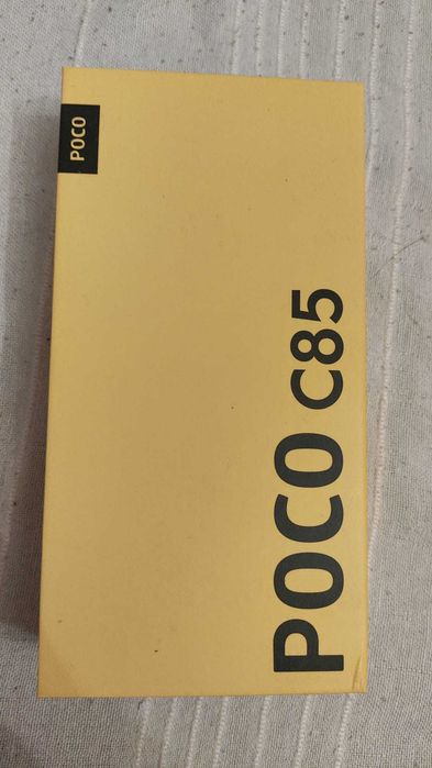 Vand Telefon Poco C85 8Gb Ram/256gb stocare- Negru - NOU - in Garantie