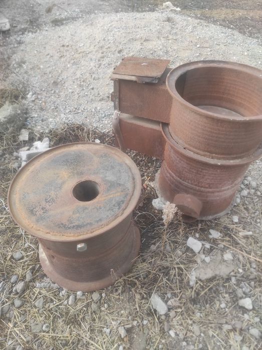 Печь для баню сделано с дисками