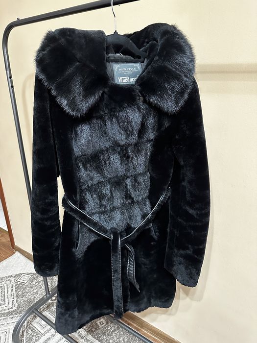 Шуба мутон норка