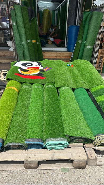 Жасанды газон жасанды көгал