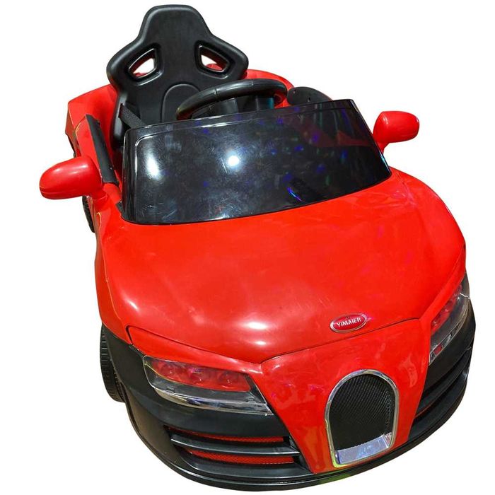 Детска електрическа кола Bugatti - акумулаторна кола светеща с музика