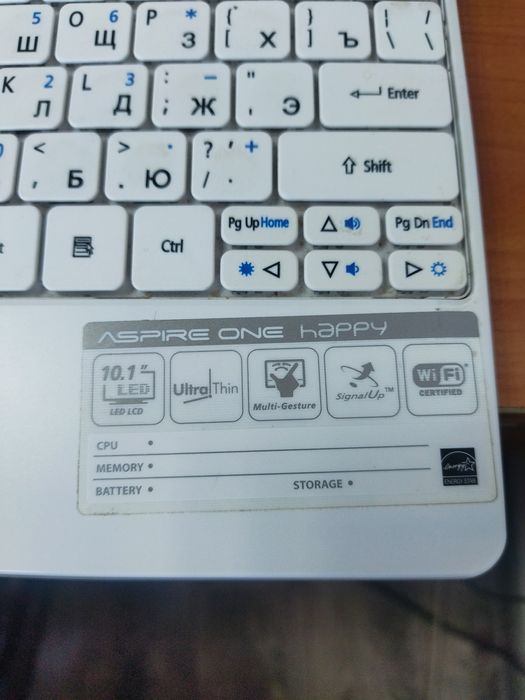 Ноутбук мини  Acer