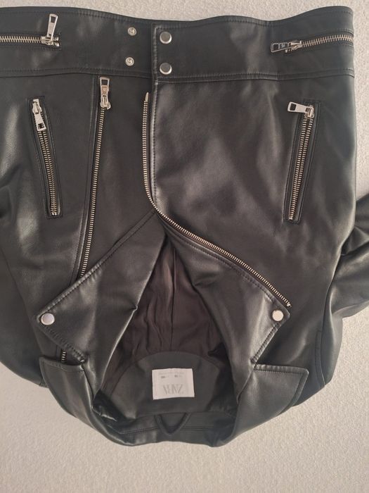 Кожено яке Zara  в отлично състояние