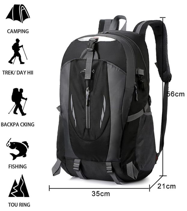 раница универсална спорт туризъм фитнес+джоб вода GSM дишаща матери