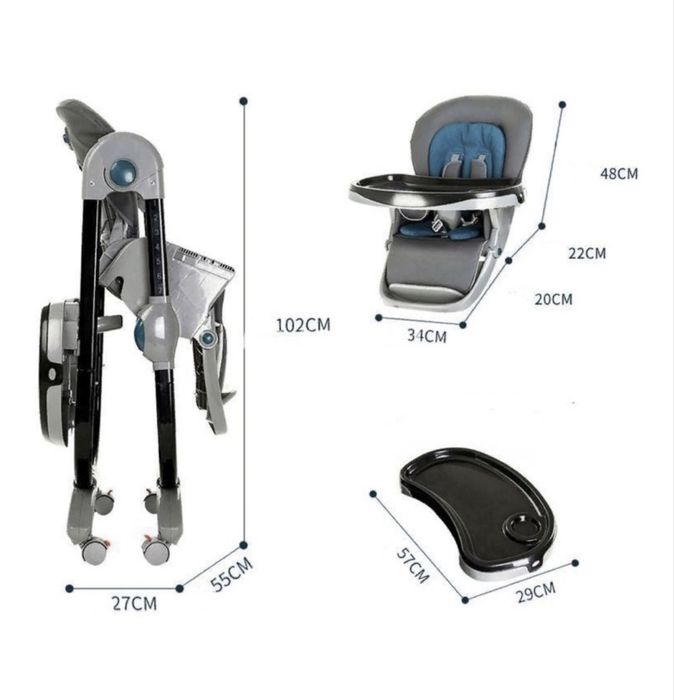 стульчик для кормления детей до 3-4 лет