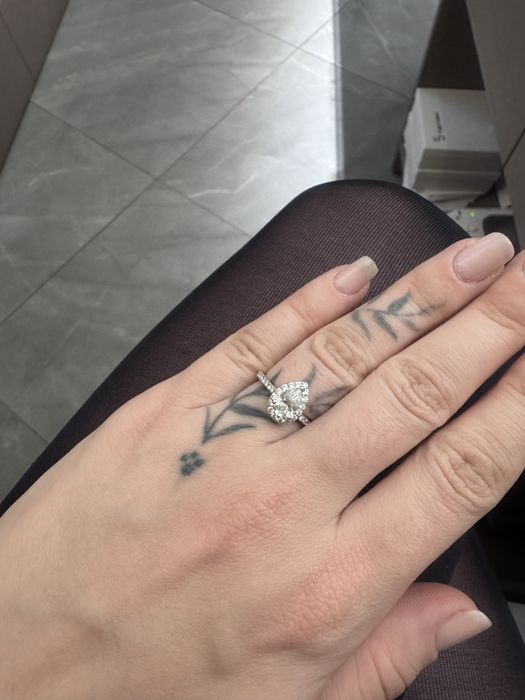 Inel Logodna 14k Diamante