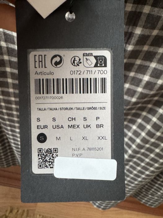 Новая рубашка Massimo Dutti