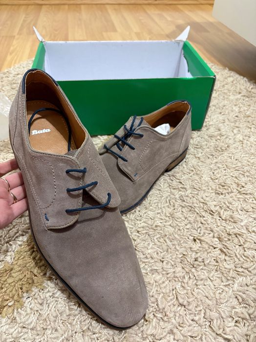 Pantofi barbati piele intoarsa de firma 70€