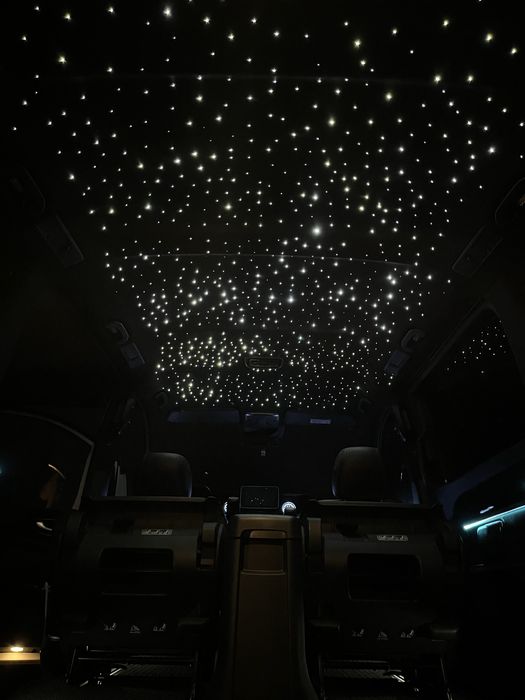 Retapitare plafon auto / plafon instelat/ lumini ambientale