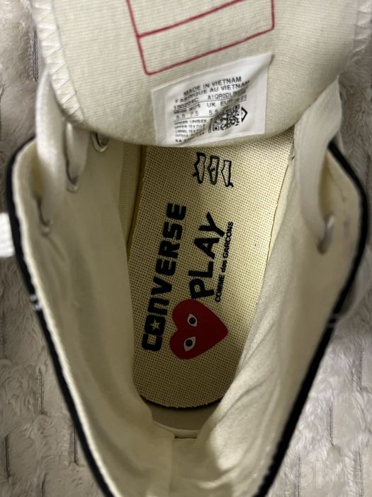 Продам новые converse x commes des garcons