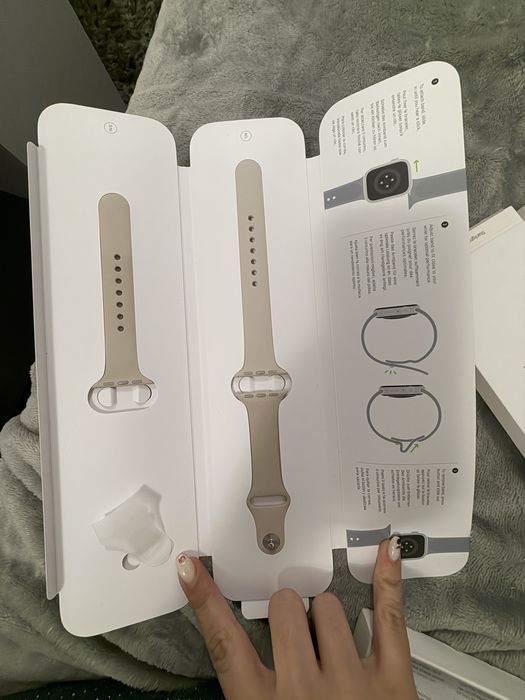 İphone 14pro purple + iwatch 7 starlight