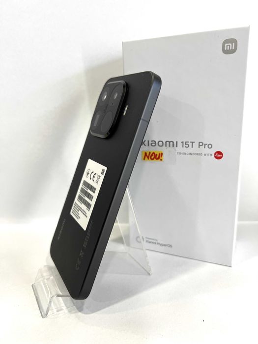 Xiaomi 15T Pro, Black, 512GB/12GB, NOU!