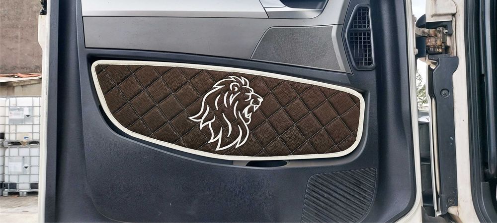 Кожи за врати за МАН ТГХ ТГС от 2010-та до 2019-та година кафяви