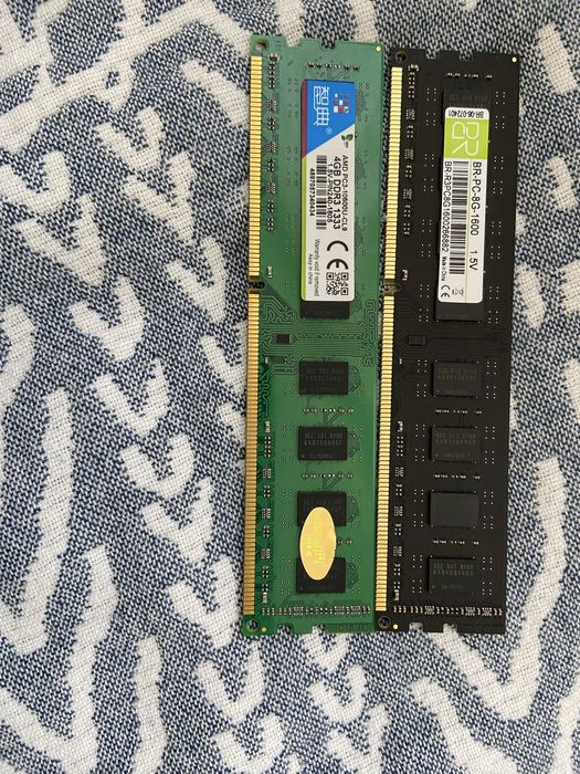 Озу по 4 гб каждая