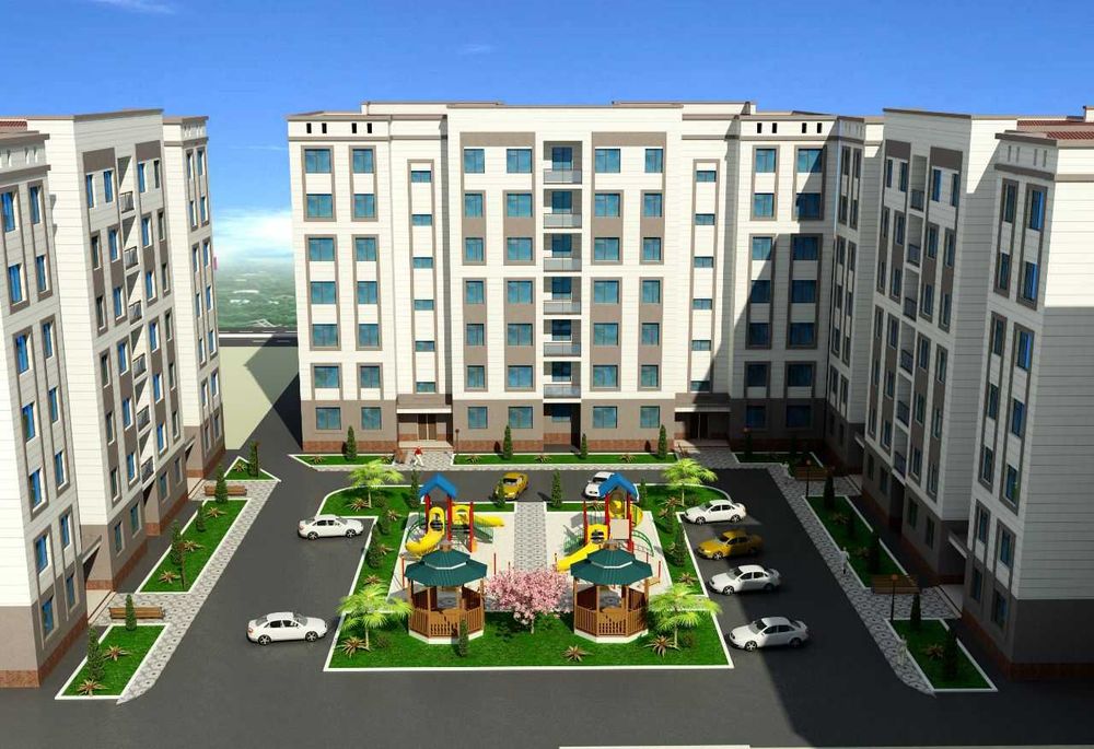 Современный жилой комплекс в 14 микрорайоне